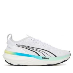 Buty do biegania Puma. Białe buty sportowe męskie Puma, bez zapięcia, do biegania. Za 499.99 zł.
