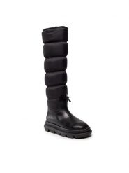 Tory Burch Kozaki Sleeping Bag Tall Boot 142046 Czarny. Czarne kozaki damskie Tory Burch, z materiału, bez obcasa, na płaskiej podeszwie. Za 3,349.00 zł.