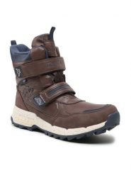 Kappa Śniegowce 260976T Brązowy. Brązowe buty zimowe chłopięce Kappa, bez wzorów, ze skóry, bez zapięcia. Za 239.99 zł.