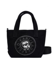 KARL LAGERFELD Torebka B2W50074 Czarny. Czarne torebki do ręki damskie KARL LAGERFELD, bez wzorów, z materiału, bez dodatków. Za 339.99 zł.