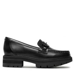 Loafersy Clarks. Czarne mokasyny damskie Clarks. Za 279.99 zł.