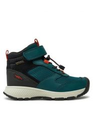 Keen Sneakersy Skua Waterproof Boot 1029629 Zielony. Zielone buty sportowe chłopięce Keen, bez wzorów, z materiału, bez zapięcia. Za 279.99 zł.