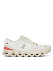 On Buty do biegania Cloud X 4 3WE30073297 Szary. Szare obuwie sportowe damskie On, bez wzorów, z materiału, do biegania. Za 589.99 zł.