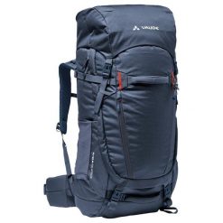 Plecak damski VAUDE Astrum EVO 55+10. Czerwone plecaki damskie Vaude, bez wzorów, z materiału. Za 1,015.70 zł.