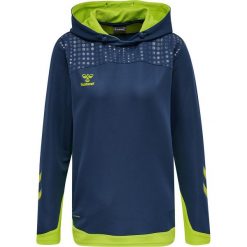 Damska bluza z kapturem Hummel hmlLEAD poly. Niebieskie bluzy damskie Hummel, xs, bez wzorów, z kapturem, na fitness i siłownię. W wyprzedaży za 189.00 zł.