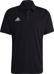 Adidas Koszulka adidas ENTRADA 22 Polo HB5328 HB5328 czarny L. Czarne koszulki polo męskie Adidas, l, bez wzorów, bez ramiączek. Za 67.18 zł.