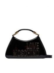 LOVE MOSCHINO Torebka JC4248PP0OKE100A Czarny. Czarne torebki do ręki damskie Love Moschino, bez wzorów, ze skóry, bez dodatków. Za 1,009.00 zł.