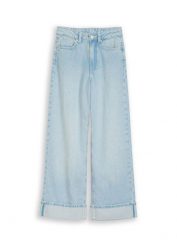 Jeansy marki Tom Tailor wide leg, średni stan. Niebieskie jeansy dla dziewczynek bonprix, z jeansu. Za 169.99 zł.