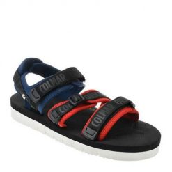 Buty do chodzenia męskie Colmar SS20502. Czarne sandały męskie Colmar, z materiału, bez zapięcia. Za 252.00 zł.