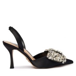 Szpilki Steve Madden. Czarne szpilki damskie Steve Madden, bez wzorów, bez obcasa, bez zapięcia. Za 599.99 zł.