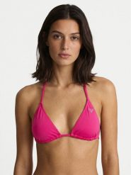Guess Góra od bikini E6GJ44 KF442 Różowy. Czerwone bikini damskie Guess, xl, z aplikacjami. Za 189.99 zł.