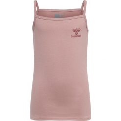 Dziewczęca koszulka typu tank top Hummel hmlCAROLINA. Czerwone t-shirty i topy dla dziewczynek Hummel, bez wzorów, z bawełny, bez ramiączek. Za 137.50 zł.