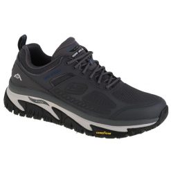 Buty sportowe Sneakersy męskie, Skechers Arch Fit Road Walker. Szare buty sportowe męskie Skechers, z gumy, bez zapięcia, trekkingowe. Za 549.99 zł.