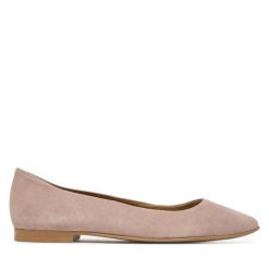 Baleriny Tamaris. Czerwone baleriny damskie Tamaris, bez wzorów, bez obcasa. Za 287.99 zł.