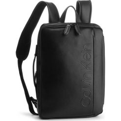 Plecak CALVIN KLEIN - Elevated Logo Conv Backpack K50K503882 001. Czarne plecaki damskie Calvin Klein, ze skóry ekologicznej. Za 699.00 zł.