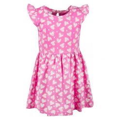 Happy Girls Sukienka Dziewczęca 68 Różowa. Czerwone sukienki dla dziewczynek Happy Girls, z aplikacjami, bez ramiączek. Za 72.00 zł.