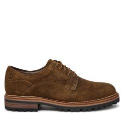 Półbuty Clarks. Niebieskie półbuty na co dzień męskie Clarks, bez zapięcia. Za 409.99 zł.