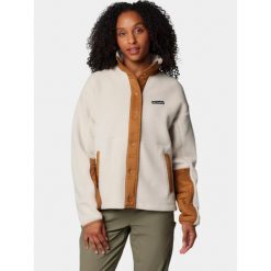 Bluza Polarowa Damska Columbia Cloud Point Snap. Brązowe bluzy damskie Columbia, l, bez wzorów, z polaru, bez kaptura. Za 459.00 zł.