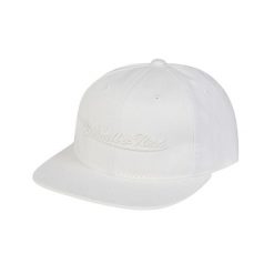 Czapka Mitchell & Ness tonal script deadstock. Białe czapki i kapelusze męskie Mitchell & Ness, bez wzorów. Za 218.50 zł.