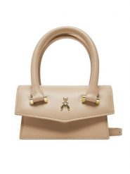 Patrizia Pepe Torebka 8B0208/L061 Beżowy. Brązowe torebki do ręki damskie Patrizia Pepe, bez wzorów, ze skóry, bez dodatków. Za 779.99 zł.