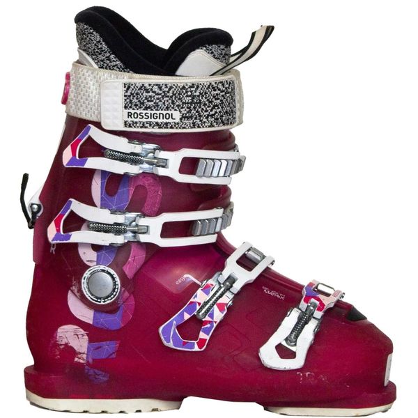 Używane buty narciarskie - ROSSIGNOL Alltrack Pink, 39 cm, Stan dobry. Różowe obuwie sportowe damskie Rossignol, bez wzorów, narciarskie. Za 520.00 zł.
