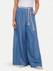 ONLY Spodnie materiałowe Bea Hw 15375507 Niebieski Wide Leg. Niebieskie spodnie materiałowe damskie Only, l, bez wzorów, z lyocellu. Za 189.99 zł.