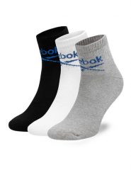 Reebok Skarpety długie R0255-SS24 (3-pack) Kolorowy. Skarpety damskie Reebok, bez wzorów, z bawełny. Za 34.99 zł.