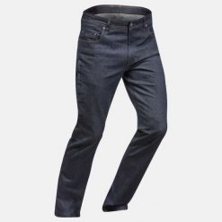 Spodnie turystyczne męskie Quechua NH500. Czarne spodnie sportowe męskie QUECHUA, m, bez wzorów, z bawełny, trekkingowe. Za 129.99 zł.