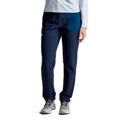 Spodnie Slam Spodnie Chino Od Ws Damskie. Niebieskie spodnie sportowe damskie SLAM, s, bez wzorów, z elastanu. Za 566.99 zł.