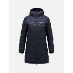 Kurtka narciarska damska Peak Performance Helium Down Parka. Czarne kurtki sportowe damskie Peak Performance, na zimę, s, bez wzorów, bez kaptura, narciarskie. W wyprzedaży za 1,369.00 zł.