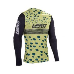 Koszulka rowerowa LEATT Jersey MTB Gravity 5.0. Zielone koszulki sportowe męskie LEATT, bez wzorów, z jersey, bez kołnierzyka, bez ramiączek, rowerowe. W wyprzedaży za 336.75 zł.