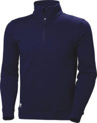 Helly Hansen Sweater HELLY HANSEN Manchester Half Zip Sweatshirt, blue 2XL. Niebieskie bluzy męskie Helly Hansen, m, bez wzorów, bez kaptura. Za 171.40 zł.