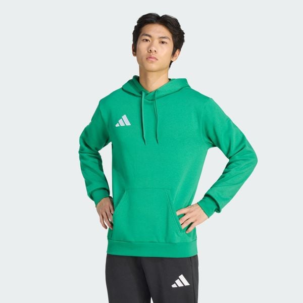 Bluza z kapturem Entrada26. Białe bluzy męskie Adidas, xl, z aplikacjami, z bawełny, z kapturem, na fitness i siłownię. Za 199.00 zł.