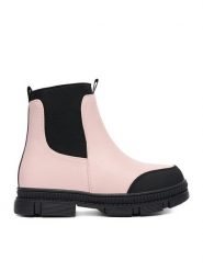 DeeZee Botki CEO-CM231205-52 Różowy. Czerwone botki dziewczęce DeeZee, z materiału, bez zapięcia. Za 139.99 zł.