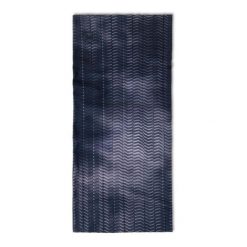 Bandana BUFF ORIGINAL ECOSTRETCH GAUXI. Niebieskie szaliki i chusty damskie Buff, na zimę, bez wzorów, sportowe. Za 69.99 zł.