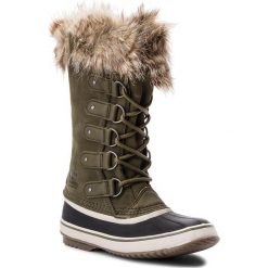 Śniegowce SOREL - Joan Of Arctic NL2429 Nori/Dark Stone 383. Zielone śniegowce i trapery damskie Sorel, z gumy. Za 799.99 zł.