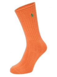 Polo Ralph Lauren Skarpety Mężczyźni drobna dzianina pomarańczowy jednolity, ONE SIZE. Brązowe skarpety męskie Polo Ralph Lauren, bez wzorów, z dzianiny. Za 69.95 zł.