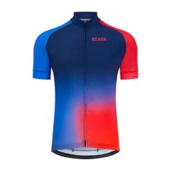 Męska koszulka kolarska z krótkim rękawem – Jekyll One. Czerwone buty sportowe męskie KEADA SPORTS, l, bez wzorów, bez kołnierzyka, bez ramiączek, rowerowe. Za 332.00 zł.