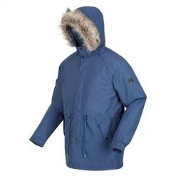 Kurtka uniwersalna męska Regatta Winterparka Salinger Iii. Niebieskie kurtki męskie Regatta, m, bez wzorów, z syntetyku, klasyczne, z kapturem. Za 149.99 zł.