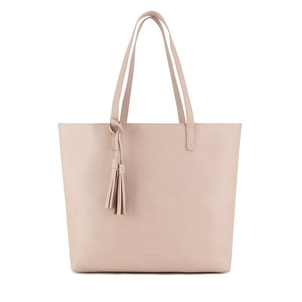 Torebka JENNY. Brązowe torebki do ręki damskie Jenny, bez wzorów, bez dodatków. Za 159.99 zł.