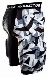 Spodenki ochronne narciarskie snowboardowe unisex X-Factor QBI. Białe szorty męskie X-Factor, xl, bez wzorów, z tkaniny, biznesowe. Za 269.00 zł.