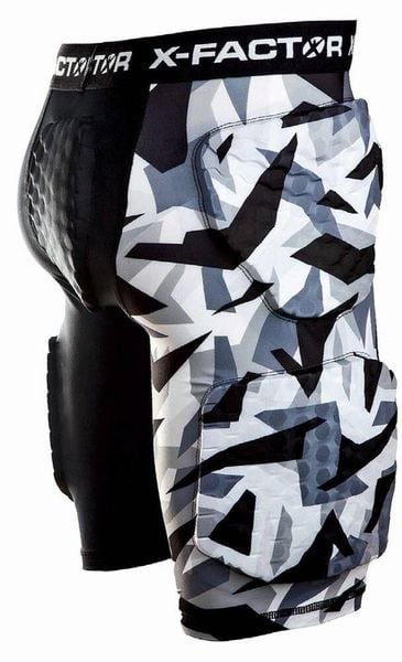 Spodenki ochronne rowerowe mtb męskie X-Factor QBI. Zielone szorty męskie X-Factor, m, bez wzorów, z tkaniny, biznesowe. Za 269.00 zł.