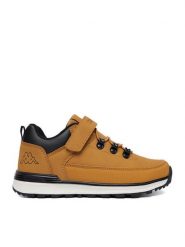Kappa Sneakersy CEO-35ILIXW Brązowy. Brązowe buty sportowe chłopięce Kappa, bez wzorów, ze skóry, bez zapięcia. Za 149.99 zł.