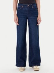 Wrangler Jeansy World Wide 112372996 Granatowy Wide Leg. Niebieskie jeansy damskie Wrangler. Za 369.99 zł.
