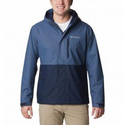 Kurtka Przeciwdeszczowa Męska Columbia Hikebound Jacket. Zielone kurtki męskie Columbia, m, bez wzorów, sportowe, bez kaptura. Za 299.99 zł.