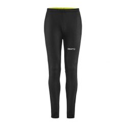 Spodnie treningowe męskie Craft Extend Slim. Czarne spodnie sportowe męskie Craft, m, bez wzorów, z materiału, na fitness i siłownię. Za 239.00 zł.