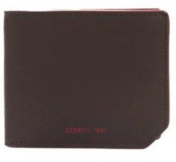 Portfele marki Cerruti 1881 model CEPU02601M. Kolor Brązowy, Akcesoria Męskie. sezon: NoSize. Brązowe portfele męskie Cerruti, bez wzorów. Za 120.62 zł.