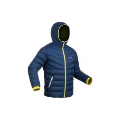 Kurtka narciarska SKI-P JKT 500 WARM męska. Niebieskie kurtki męskie WED'ZE, z materiału. Za 299.99 zł.