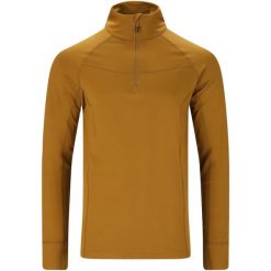 Pulower Whistler Baggio. Brązowe bluzy męskie Whistler, na zimę, bez wzorów, bez kaptura. Za 197.00 zł.