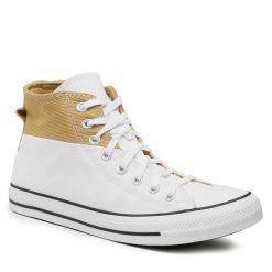 Trampki Converse. Brązowe trampki i tenisówki damskie Converse, bez wzorów, retro, bez zapięcia. Za 399.99 zł.